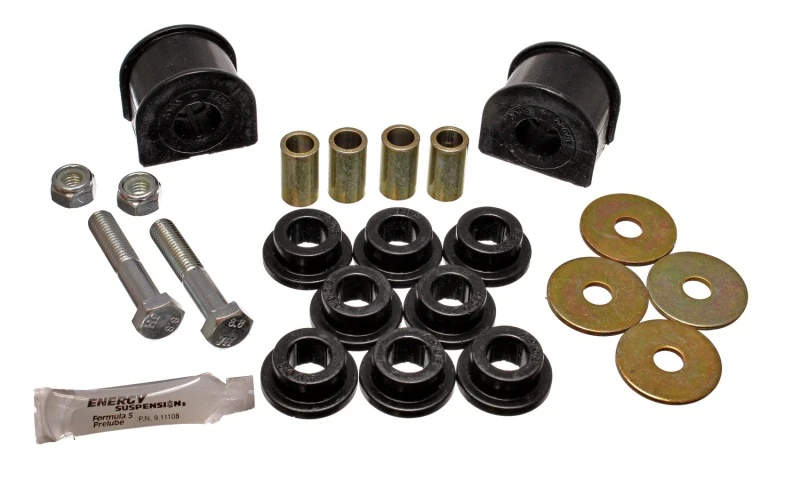 Energy Suspension 97-01 Expedition 4WD / 97-01 Navigator 4WD Schwarzes 22mm Hinteres Stabilisatorlager-Set