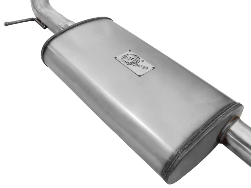 aFe MACHForce XP Edelstahl Cat-Back Auspuff polierte Spitze 06-09 Jeep Commander V8 4,7L 2WD & 4WD