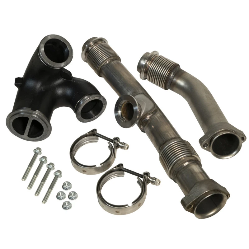 BD Diesel UpPipe Kit mit EGR Anschluss für Ford 2004.5–2007 6.0L Powerstroke