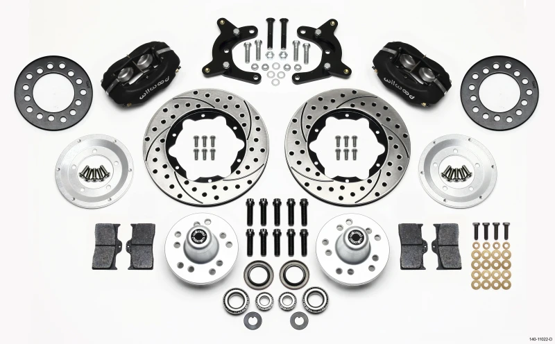wilwood_140-11022-D-679571cbe57d8 Wilwood Forged Dynalite Vorderrad-Bremse-Kit 11,00 Zoll gebohrt 62-72 CDP A-Körper - 9-Zoll-Trommel