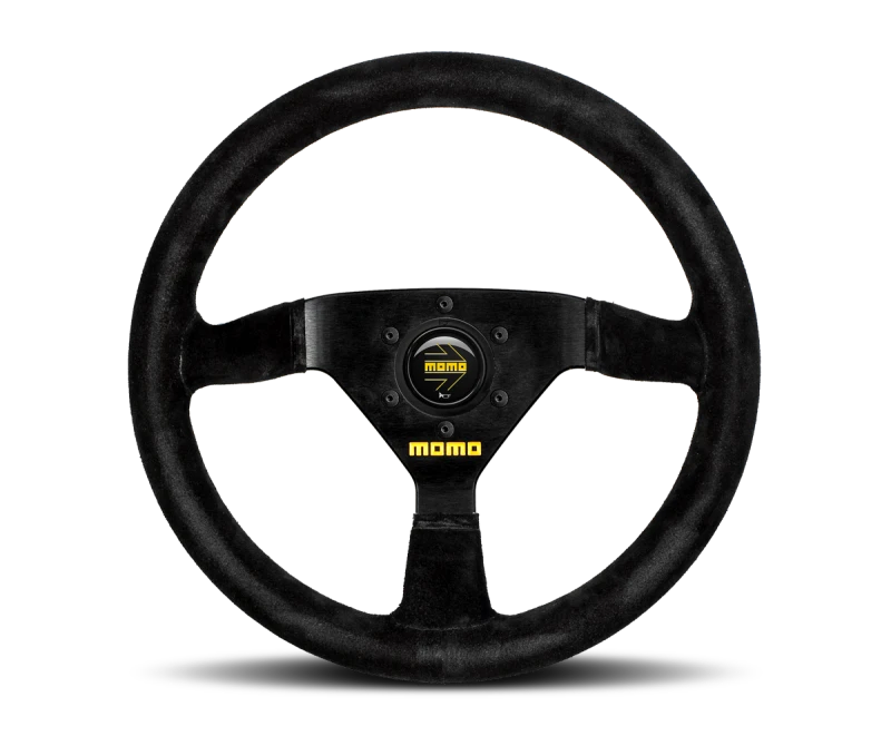 Momo MOD78 Steering Wheel 350 mm -  Black Leather/Black Spokes