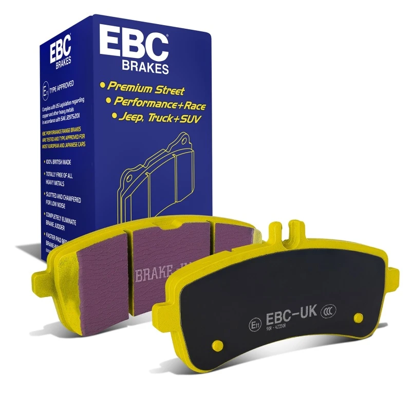 EBC 2015+ Mercedes-Benz C63 AMG (W205) Yellowstuff Rear Brake Pads
