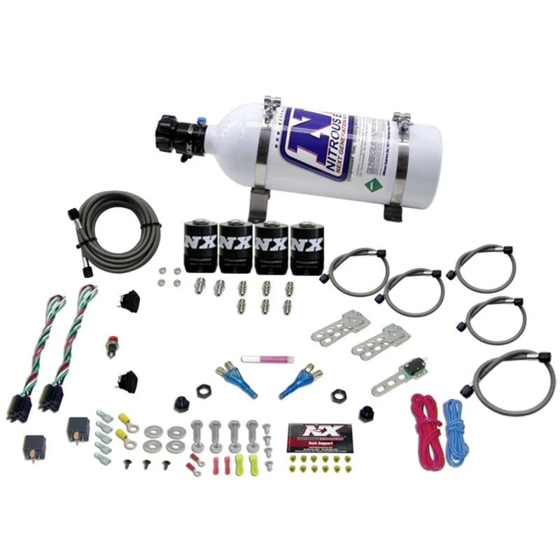 Nitrous Express GM EFI Dual Stage Nitrous Kit (50-150PS x 2) mit 5lb Flasche