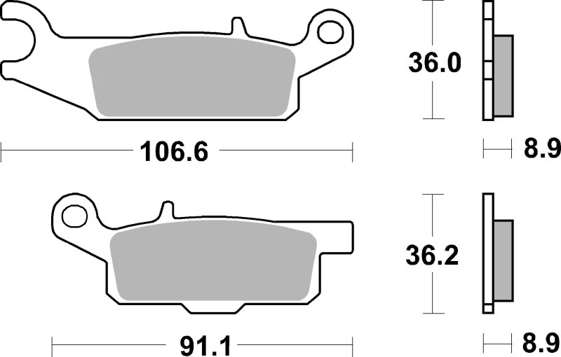 Brembo OE Sinter Prime Brake Pad