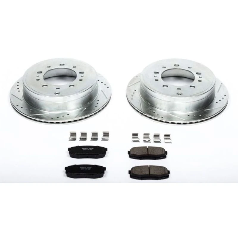 powerstop_K3073-6794580706bfc Power Stop 08-11 Lexus LX570 Rear Z23 Evolution Sport Brake Kit