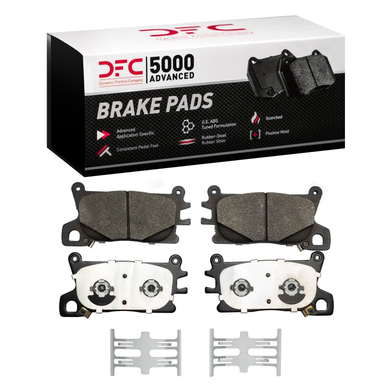 DFC 23-25 Hyundai Ioniq 5 N Front 5000 Advanced Low Metallic Brake Pads and Hardware Kit