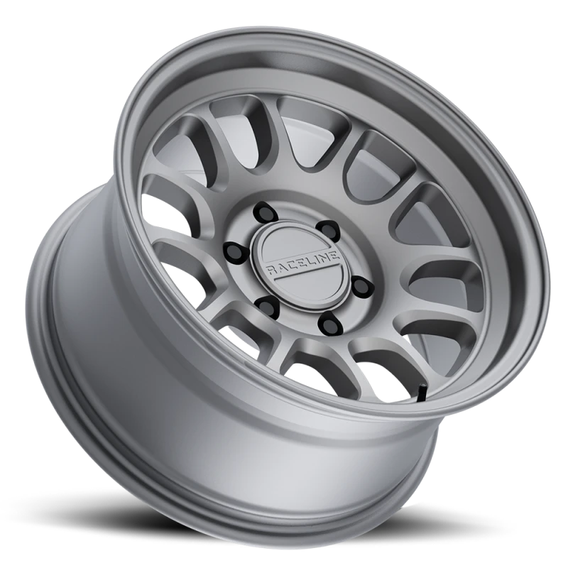 Raceline 958T Rogue 18x9in / 8X170 BP / 18mm Offset / 130.81mm Bore - Matte Titanium