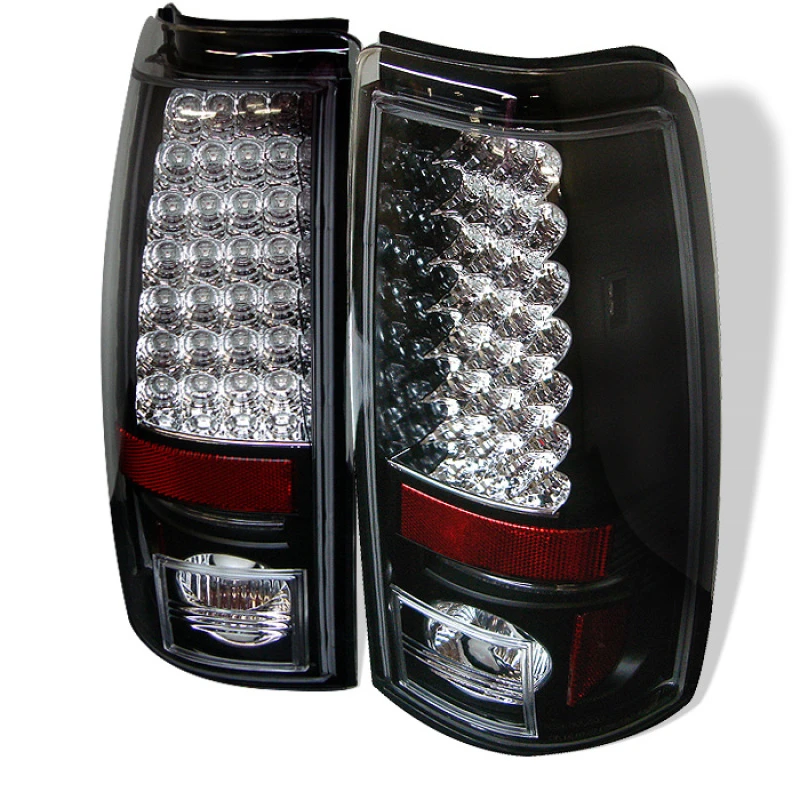 spyder_5002044-6794b5c35c17f Spyder Chevy Silverado 1500 99-02 (Not Fit Stepside) LED Tail Lights Blk ALT-YD-CS99-LED-BK