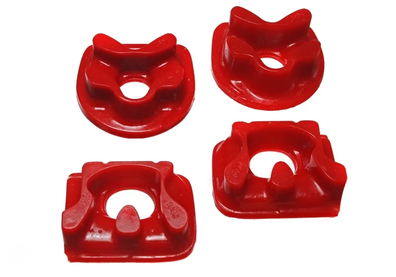 Energy Suspension 92-01 Honda Rote Motorlager-Einsätze (Schaltgetriebe) (2 Drehmoment-Positionen)