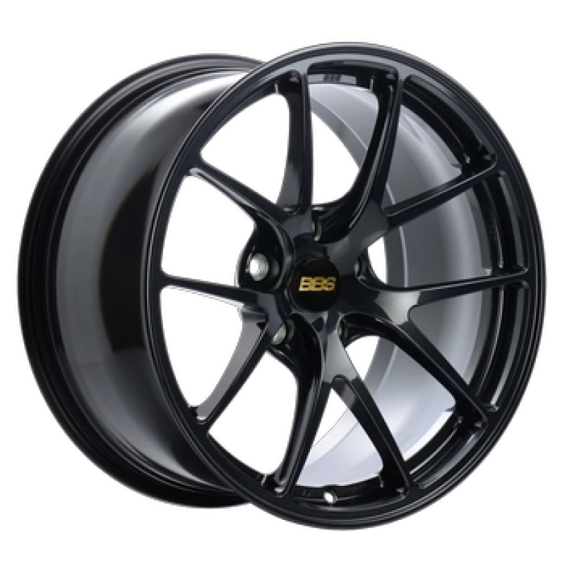 BBS RI-A 18x9.5 5x120 ET40 PFS Metallic Black Subtle Blue Flake Wheel -82mm PFS/Clip Req