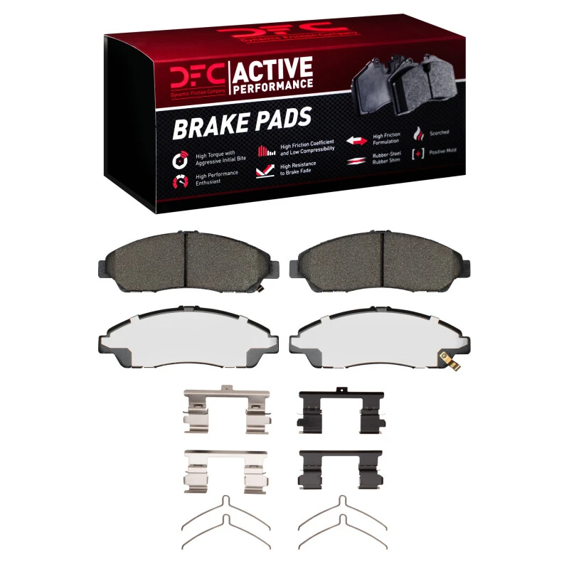 DFC 17-20 Acura MDX Front Active Performance Pads and Hardware Kit