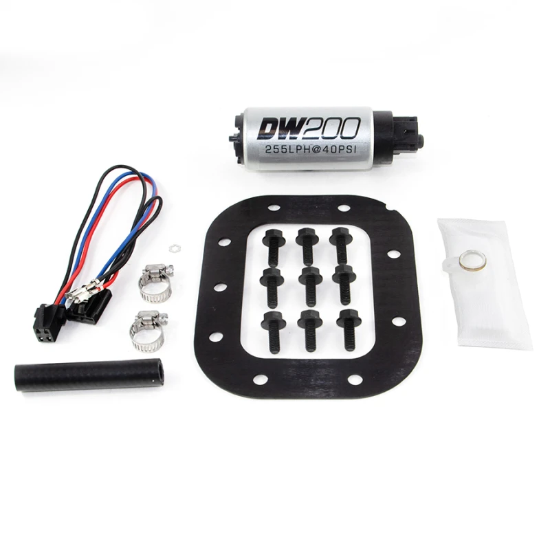 DeatschWerks 90-96 Chevy Corvette 5.7L (ausgenommen ZR-1) DW200 255 LPH In-Tank Kraftstoffpumpe mit Installationskit