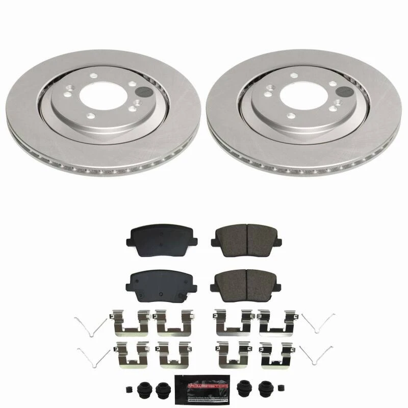 Power Stop 22-25 Hyundai Elantra N Rear Z23 Coated Brake Kit