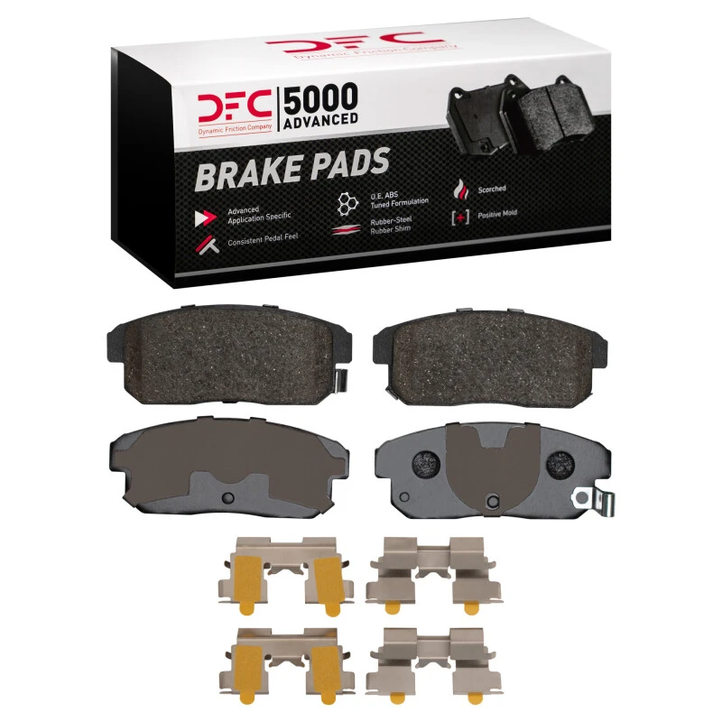 DFC 00-06 Infiniti I30 Rear 5000 Advanced Ceramic Brake Pads and Hardware Kit