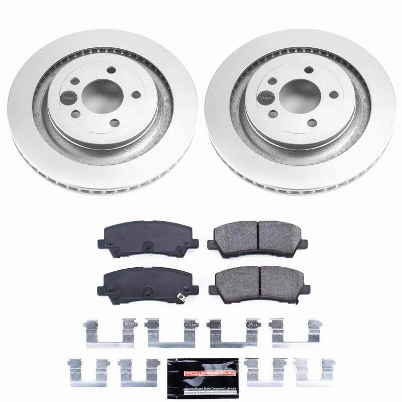 Power Stop 15-23 Ford Mustang Rear Z23 Coated Brake Kit