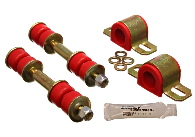 Energy Suspension 79-94 Toyota Pickup 2WD (außer T-100/Tundra) Rote 25mm Vordere Querstabilisator-Buchsen-Set