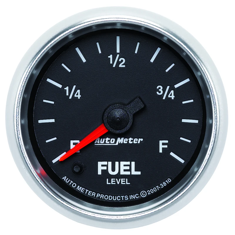 Autometer GS 2 1/16in. 0-280 Ohms Fuel Level Gauge - Stepper Motor