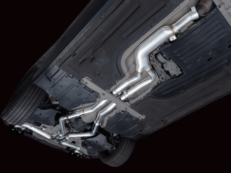 AWE Tuning 22-26 BMW M240i (G42) Track Edition Exhaust - Diamond Black Tips