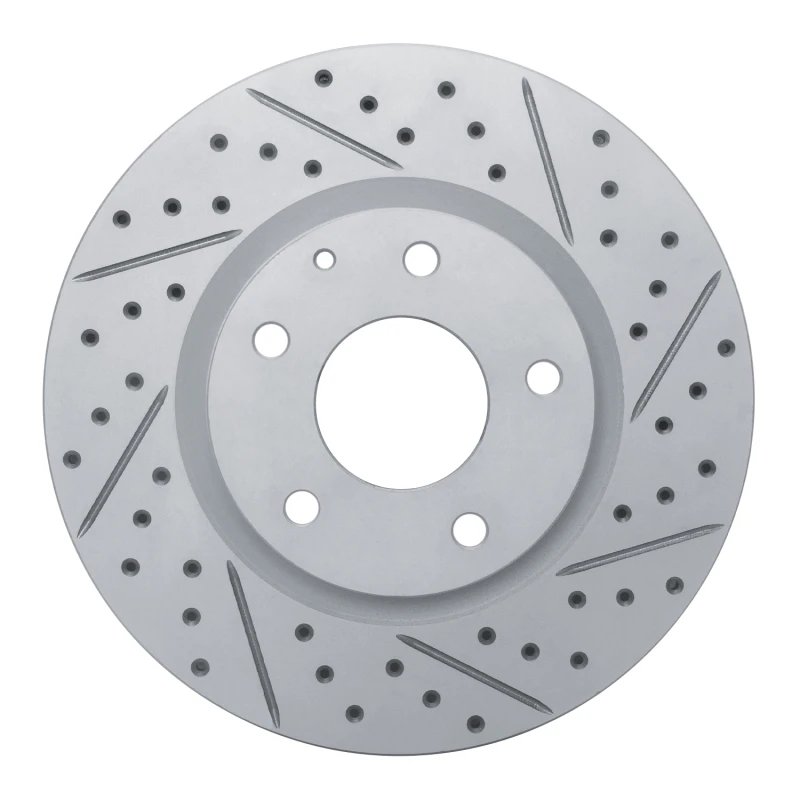 DFC 14-24 Mazda Cx-3 Front Right Drilled & Slotted Geoperformance Rotor