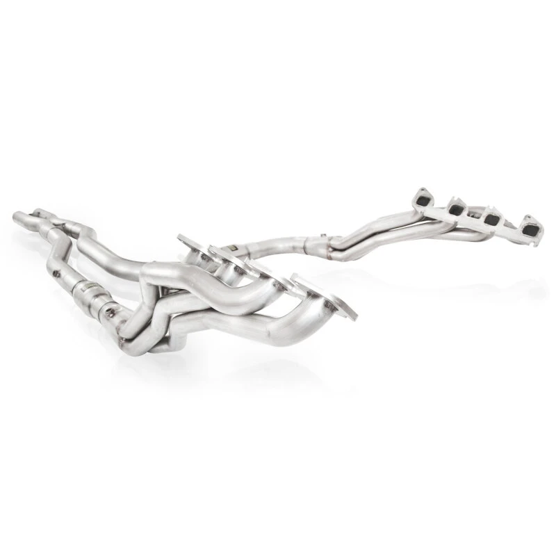 Stainless Power 2010-14 F-150 Raptor 6.2L Header 1-7/8in Primär 3in High-Flow Kat X-Rohr