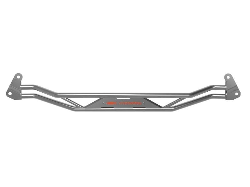 aFe CONTROL 20-22 Ford Explorer L4 2.3L (t) Stahlrohr-Strut-Brace Gunmetal Grau