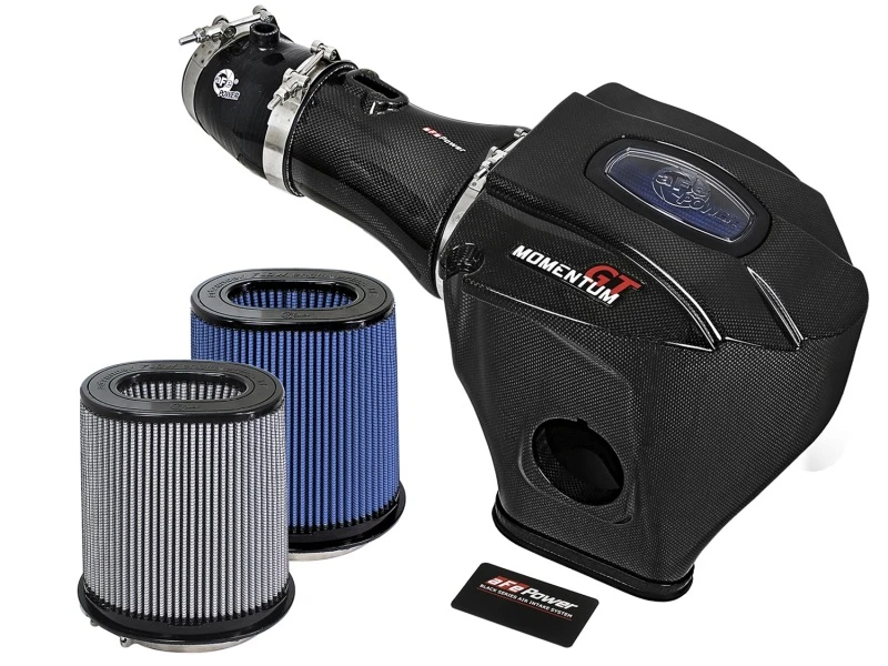 aFe Momentum GT Black Series Carbon Fiber CAIS 15-16 Dodge Challenger SRT Hellcat V8-6.2L (sc) (deutsch: aFe Momentum GT Black Series Carbon Fiber CAIS für Dodge Challenger SRT Hellcat V8-6.2L, Bj. 15-16)