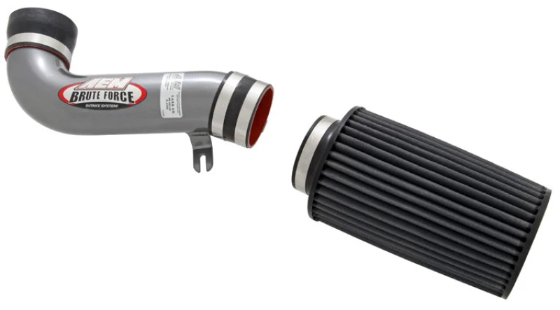 AEM 87-93 Ford Mustang GT mit MAF Silber Brute Force Luftansaugung