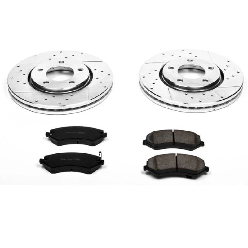 powerstop_K5244-67944b9d88f0a Power Stop 03-07 Chrysler Town & Country Front Z23 Evolution Sport Brake Kit