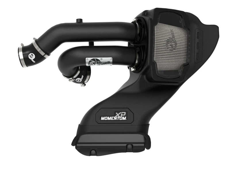 aFe 21-22 Ford F-150 Raptor V6-3.5L(tt) Momentum XP Kaltluft-Ansaugsystem Schwarz mit Pro Dry S Filter