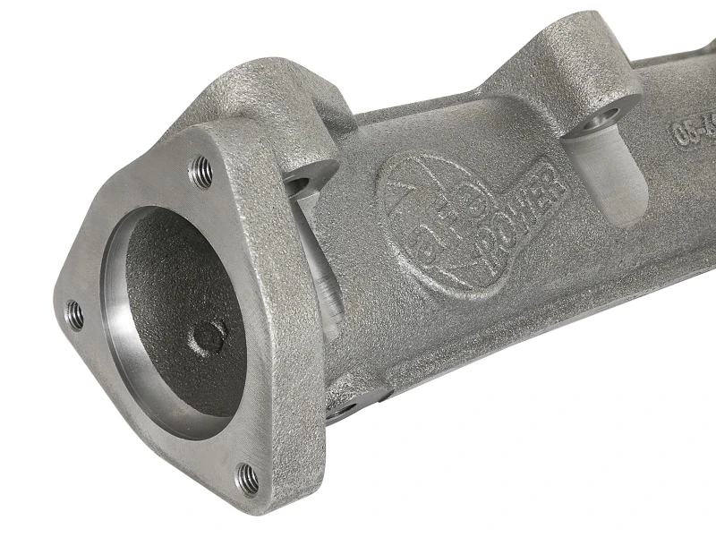 aFe BladeRunner Portiertes duktiler Eisen Auspuffkrümmer 08-10 Ford Diesel-LKW V8 6.4L (td)