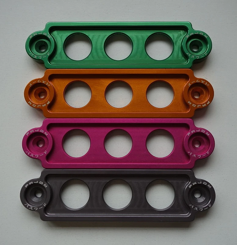 PWJDM Batteriehalter 92-00 Honda Civic & Integra & S2000 grün
