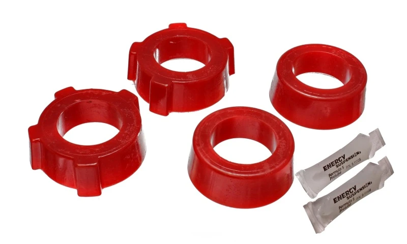 Energy Suspension 69-78 Volkswagen (Luftgekühlt) Rote Federplatten-Buchsen-Set
