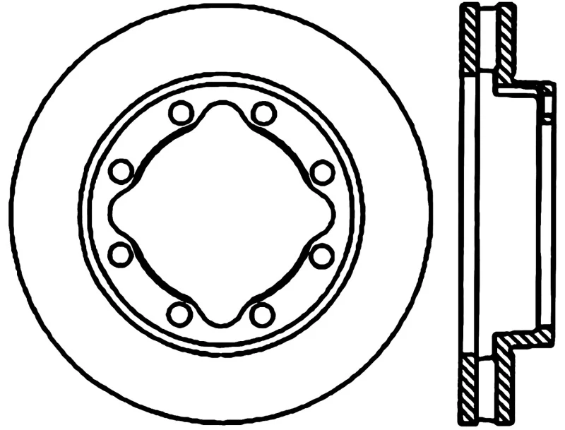stoptech_126.66026CSR-6795013b35810 StopTech 94-99 Dodge Ram 2500 Cryo Slotted Front Left Sport Brake Rotor