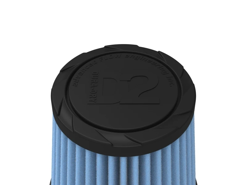 aFe POWER Universal Clamp-On Air Filter w/ D2 Dura-Dry Media 3 IN F x5 IN B x3-1/2 IN T x5 IN H