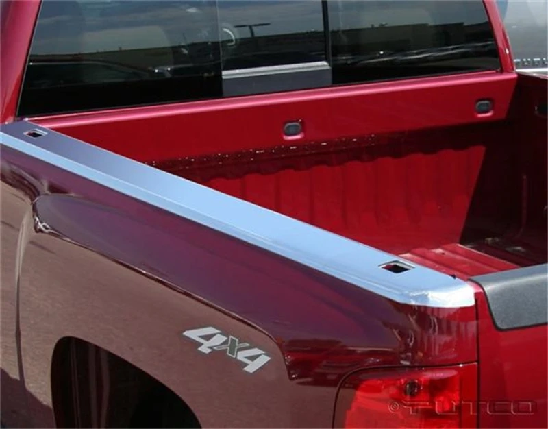 Putco 14-14 Chevrolet Silverado HD - 6 1/2ft Bett Edelstahl Skins (Löcher)