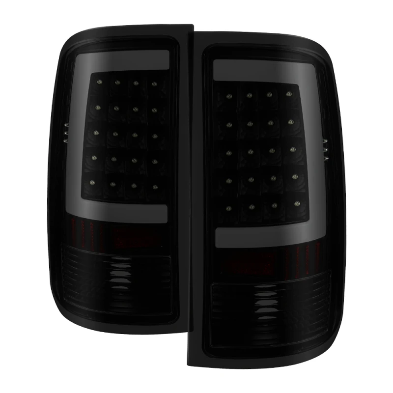 spyder_9038518-6794c37ba2ef0 xTune 07-13 GMC Sierra 1500 LED Tail Lights - Black Smoke (ALT-ON-GS07-G2-LED-BSM)