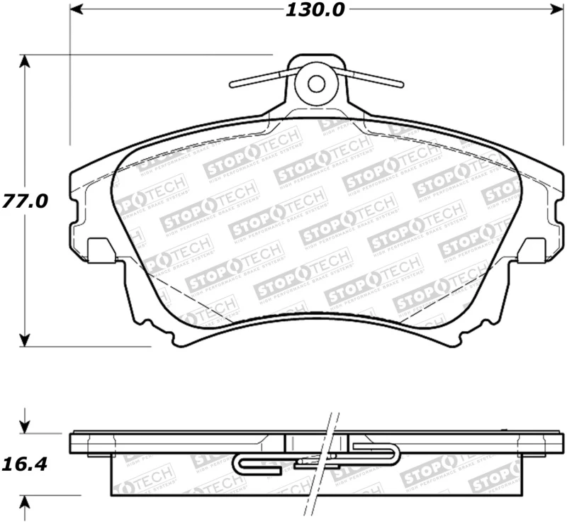 StopTech Street Brake Pads