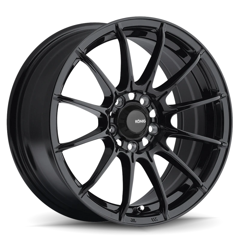 Konig Dial In 15x8 4x100 ET25 Gloss Black