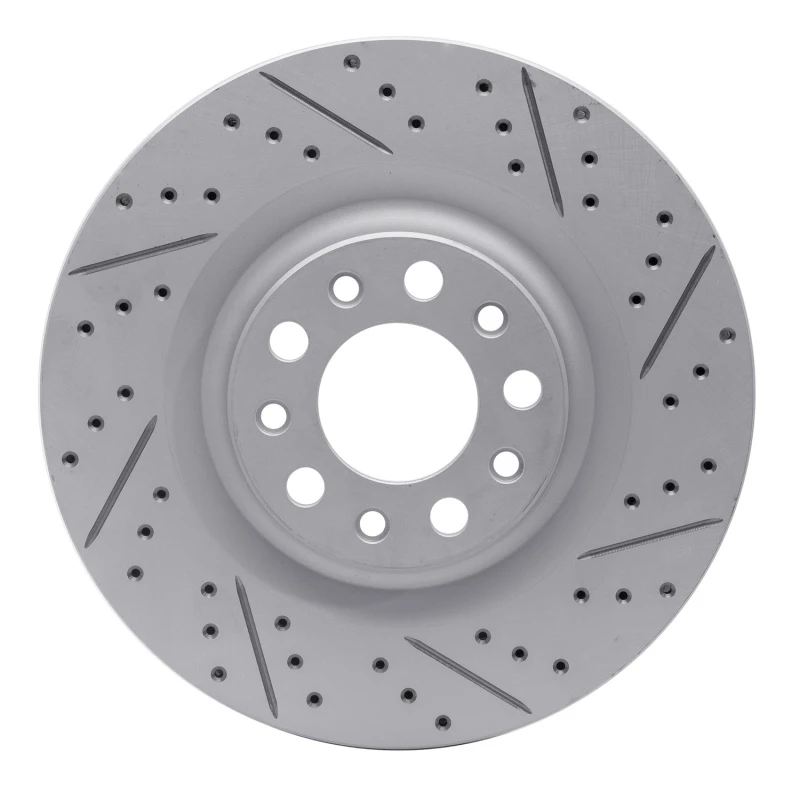 DFC 17-25 Alfa Romeo Giulia Rear Right Drilled & Slotted Geoperformance Rotor