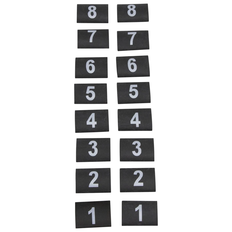 Fast Cyl. Numbering Kit, 8.5Mm, Heat Shrink, 8.5Mm Universal