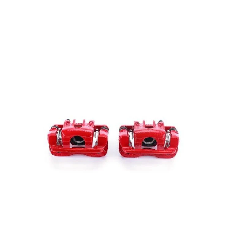 powerstop_S3100-67944bafa05d7 Power Stop 05-09 Hyundai Tucson Rear Red Calipers w/Brackets - Pair