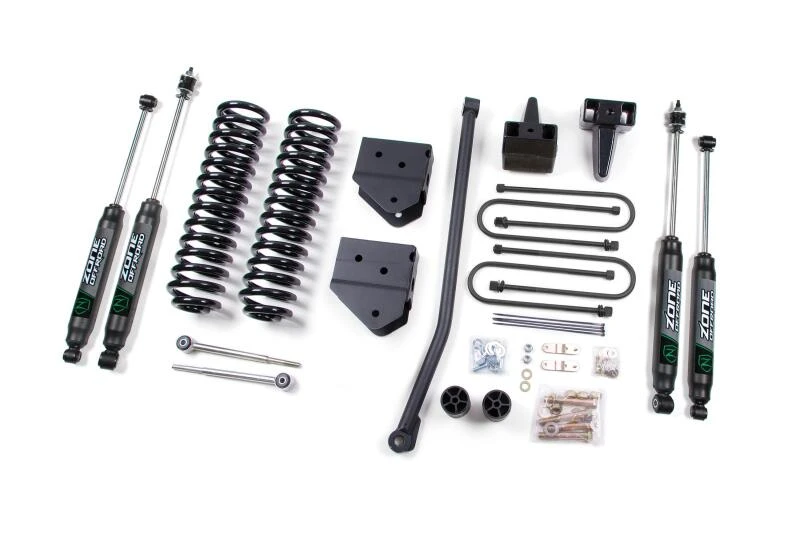 Zone Offroad 4 Zoll Fahrwerkskit für 2005–2007 Ford F-250/F-350