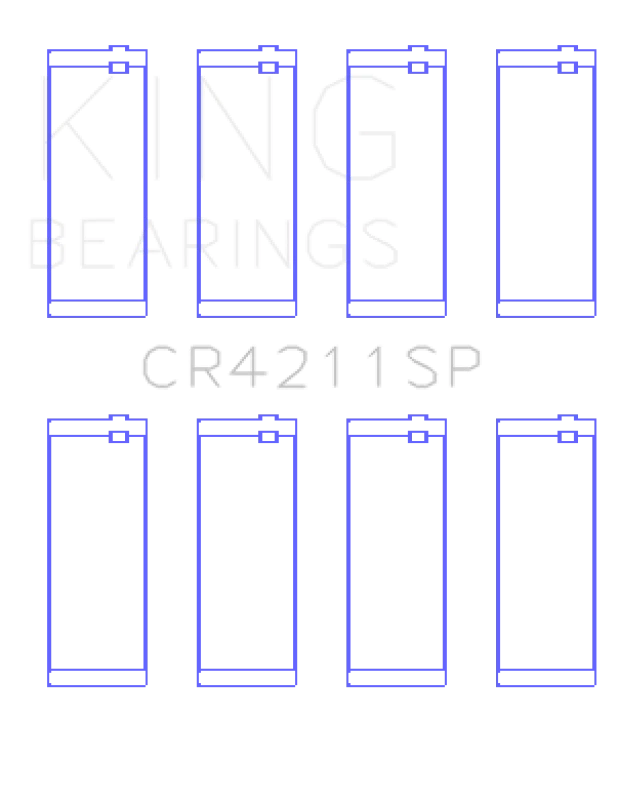 King Engine Bearings BMW Mini M47 Diesel Connecting Rod Bearing Set