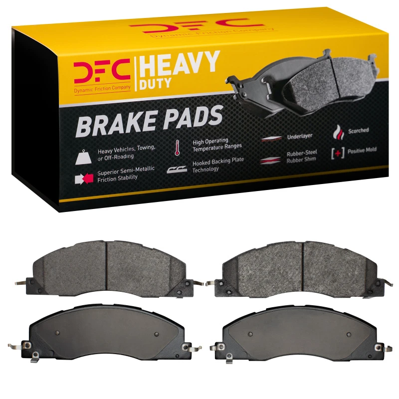 DFC 09-18 Dodge Ram 2500 Front Heavy Duty Pads - Semi Metallic