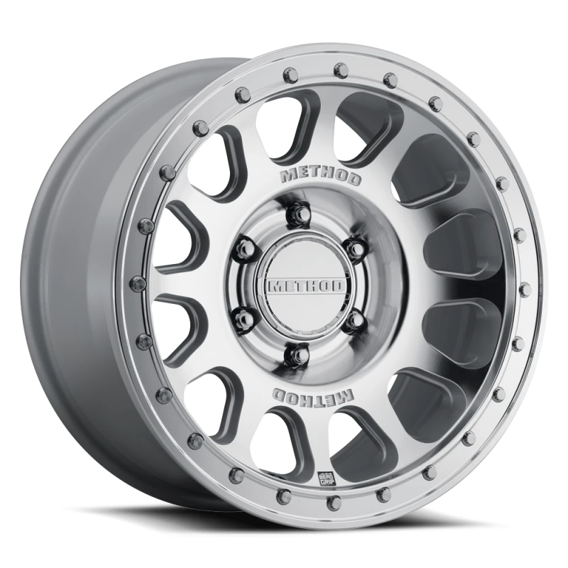 Method MR709 HD Bead Grip 17x 8.5in / ET0 / 6x135 BP / 87mm Bore - Machined Wheel