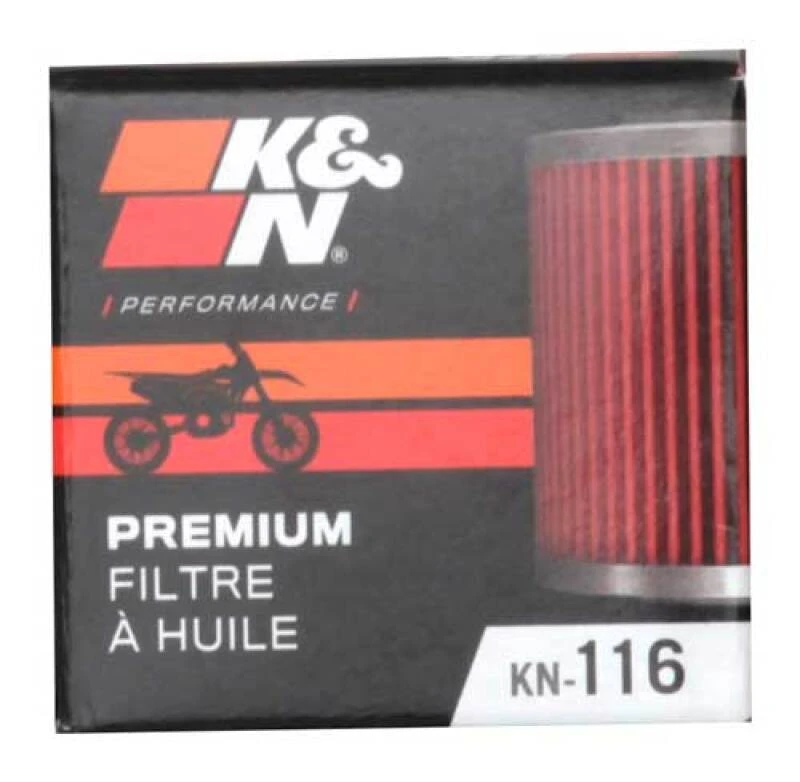 K&N Honda/Husqvarna 1.625in OD x.438in ID x 1.406in H Ölfilter