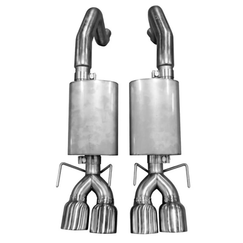 Kooks 06-13 Chevy Corvette C6 ZO6/ZR1 LS9/LS7 6.2L/7.0L OEM x 3 Zoll Axleback mit polierten Spitzen