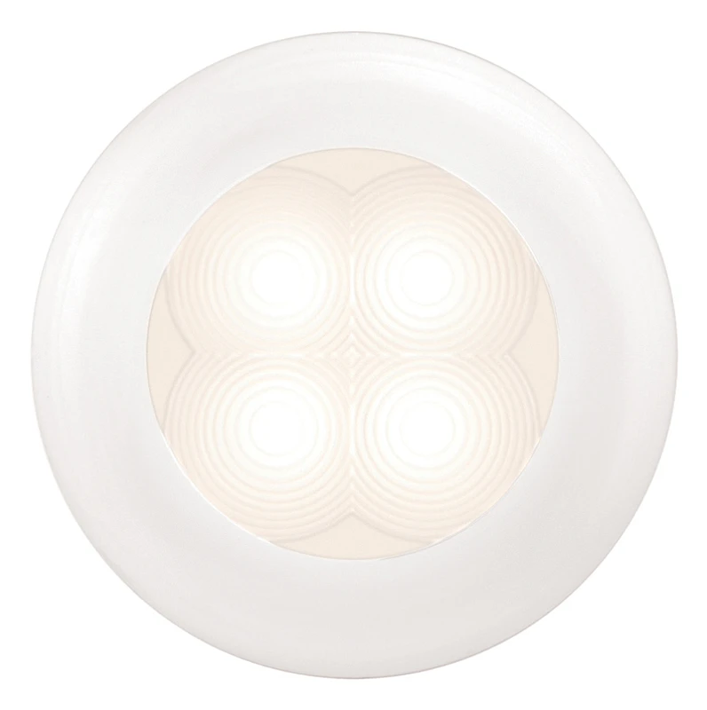 Hella Beleuchtung Lampe Rund Weiss Md24 Weisser Rand 2Xt