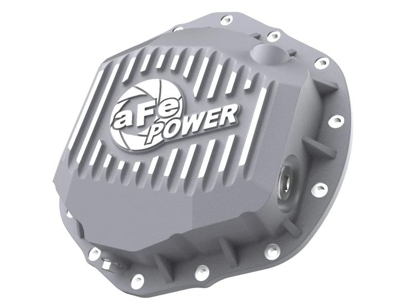 afe_46-71150A-6792c4a4e8756 aFe Street Series Hinterachs-Differential-Abdeckung Roh mit bearbeiteten Rippen 20-21 GM Trucks V8-6.6L
