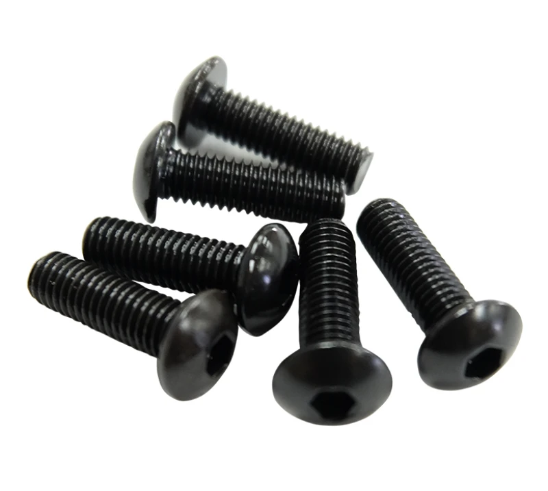 NRG Lenkradschrauben-Upgrade-Kit (Flach) - Schwarz